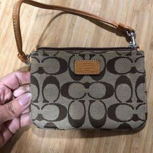 Coach wristlet